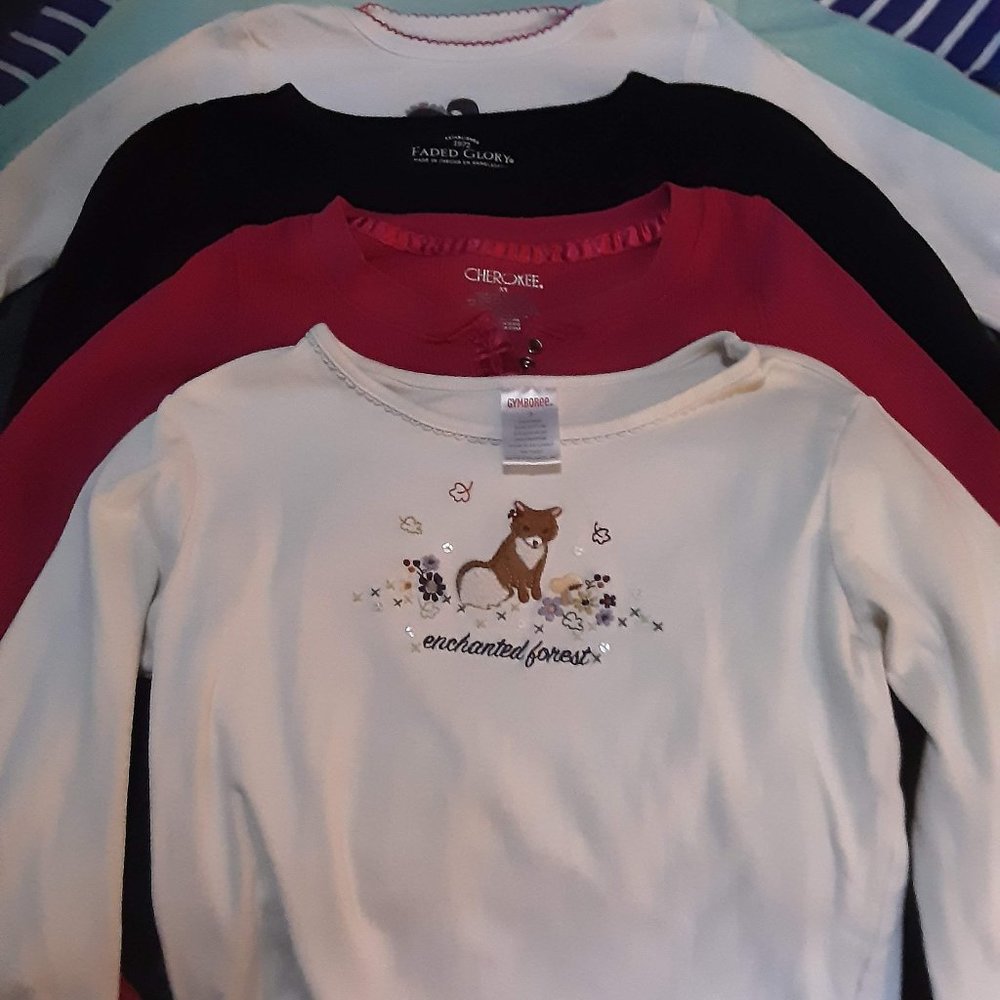 Girls Long Sleeve Shirts